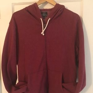 J.Crew hooded zip up sweatshirt - NWT